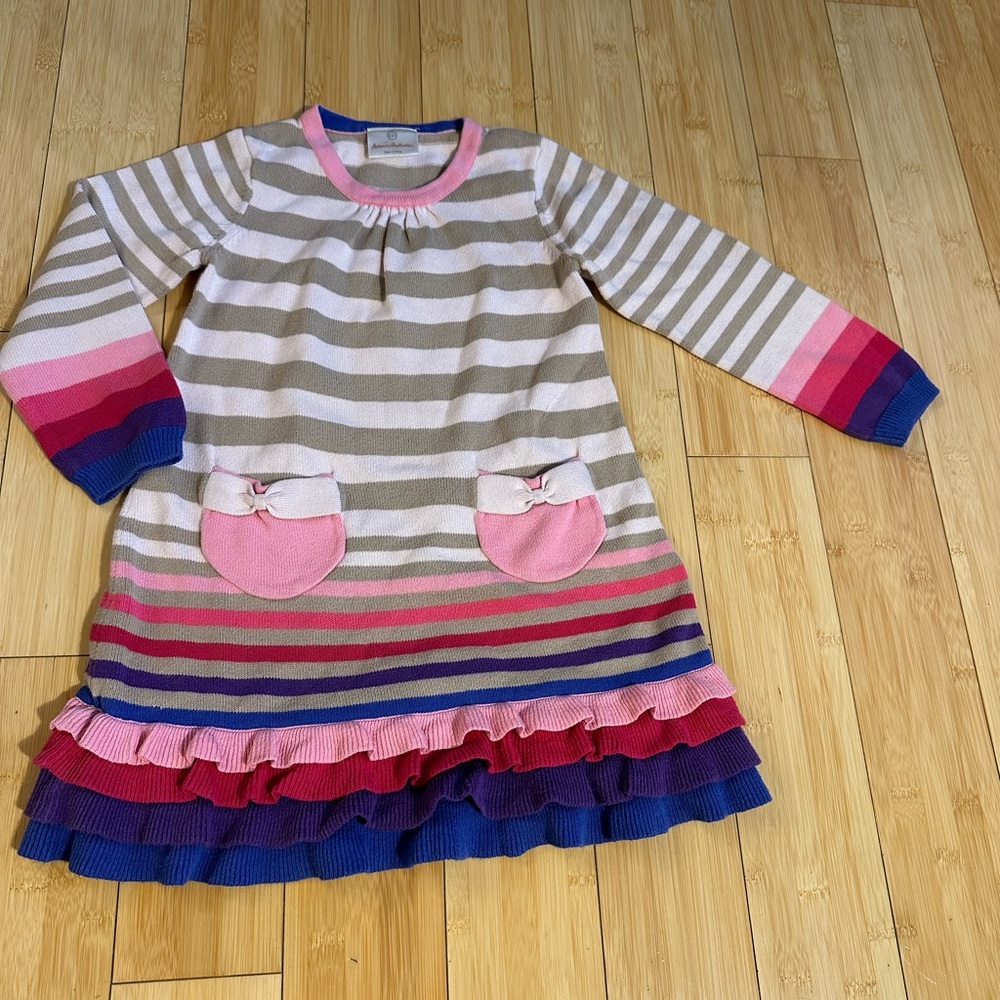Hanna Andersson sweater dress size 5
